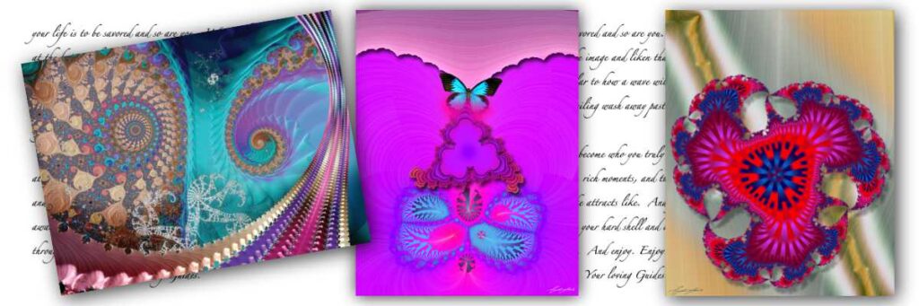 Soul Portrait. A personal Spiritfractal™  with intuitive.